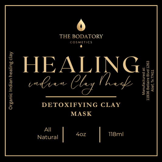 Indian healing clay mask